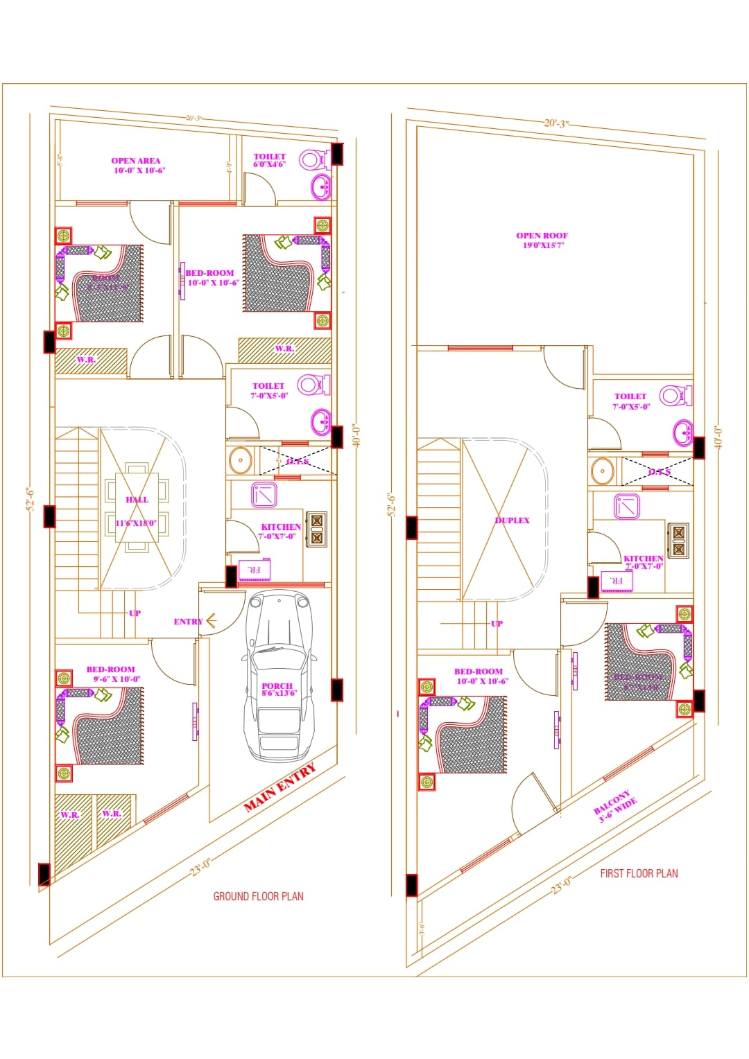 Duplex Villa with Society Patta | Narayan City VIII – Nagrik Grih Nirman Sahakari Samiti