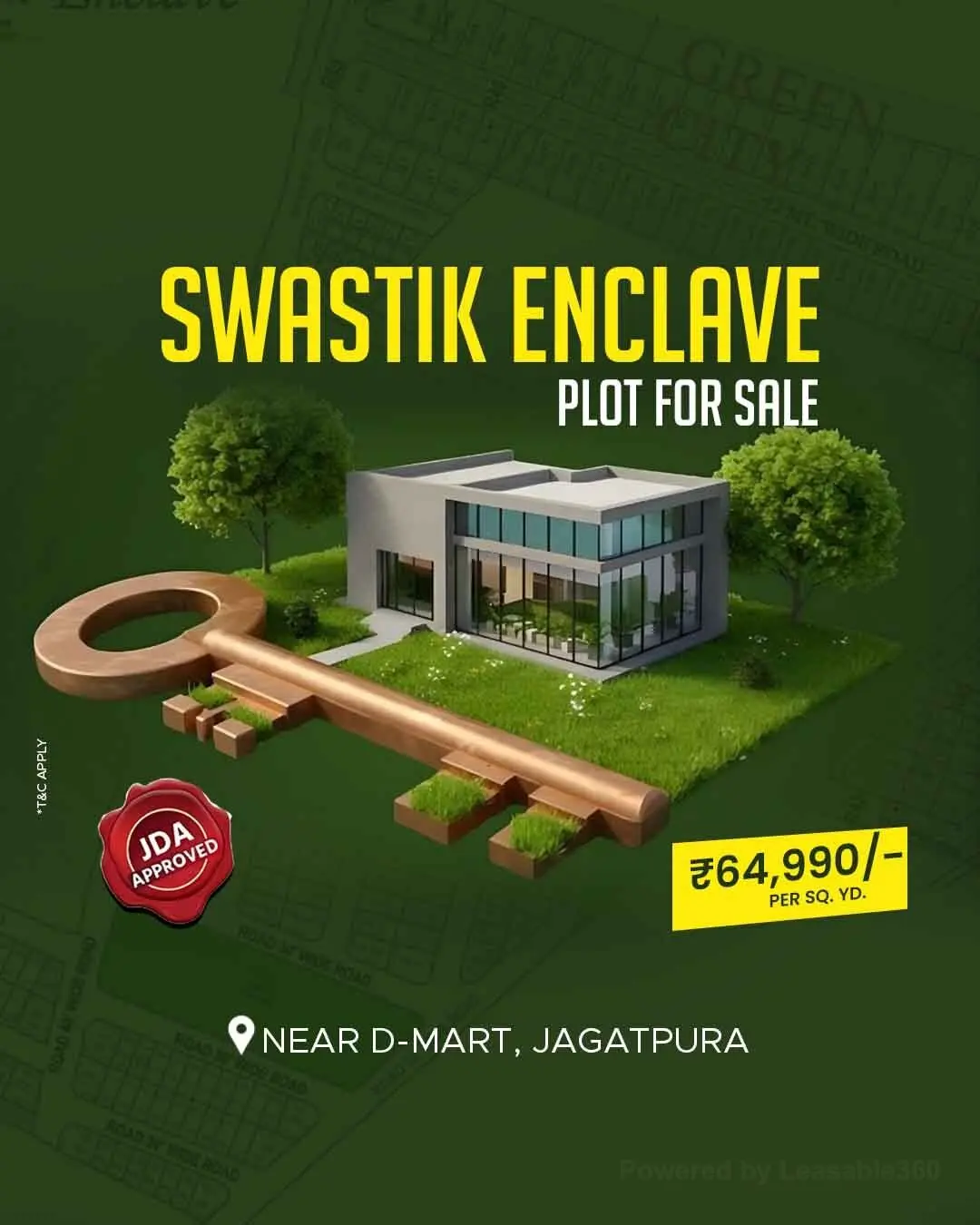 SWASTIK ENCLAVE, Jagatpura, Jaipur JDA Approved & RERA Registred